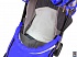 Санки-коляска Snow Galaxy City-1-1, дизайн - 2 Медведя на облаке на синем фоне, на больших надувных колёсах с сумкой и варежками  - миниатюра №5